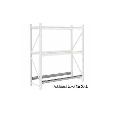 Global Industrial Additional Shelf, Extra Heavy Duty Rack, No Deck, 96inW x 18inD, Gray 504532A